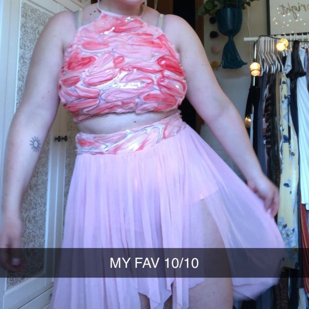 Lyrical/contemporary dance costume
